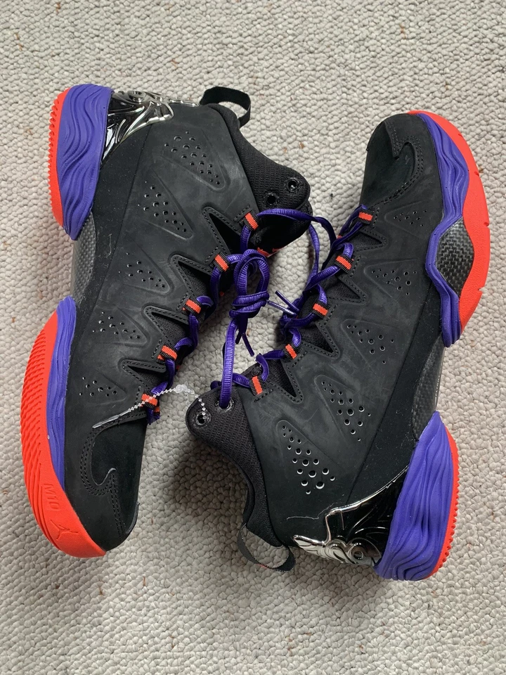 Nike Jordan Melo M10 Negro Infrarrojo Oscuro Concord 629876-053 Para hombres Talla 9 NUEVO Foto 2 de 4