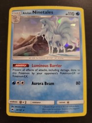 Alolan Ninetales 28/147 Burning Shadows Holo Rare