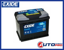 EXIDE EXCELL EB620 BATTERIA AUTO PER AVVIAMENTO 62Ah 540A 12V POLO DESTRO