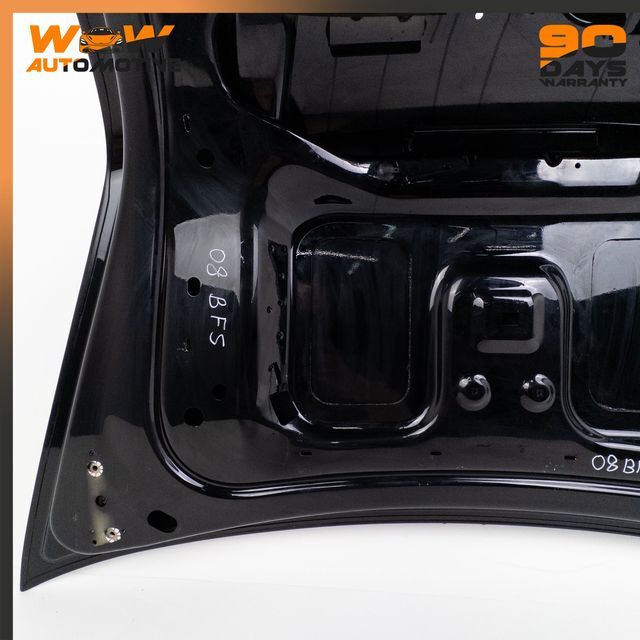 06-13 BENTLEY CONTINENTAL FLYING SPUR REAR TRUNK LID PANEL ASSEMBLY BLACK OEM