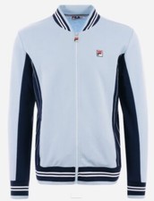 Fila Vintage Borg Wimbledon Settanta Ltd Edition Sky Blue Tennis Track Top