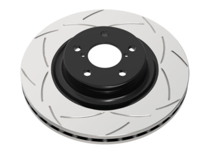DBA 3051S-10 T2 Slotted Rear Brake Rotor for 2015-2021 Subaru WRX STI w/Brembo