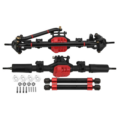 Vorder- und Hinterachsen-Set für Axial SCX10 90046 Maßstab 1:10 RC Crawler