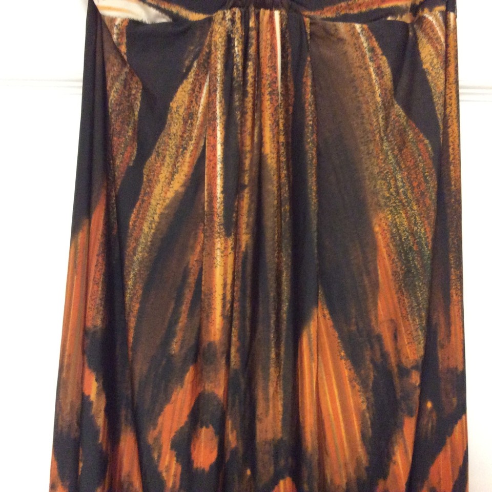 rue21 Womens Dress Junior Size Small Brown Empire Waist Tie Dye 53 eBay
