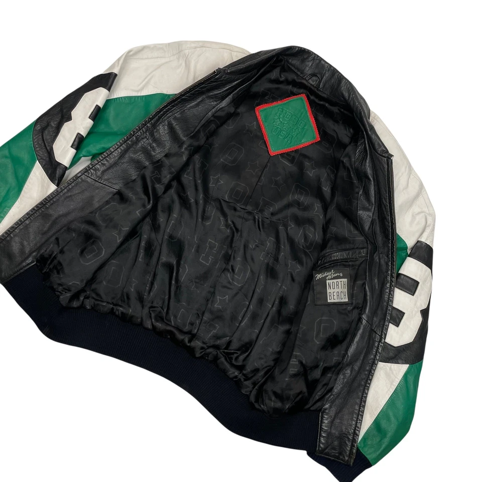 Vintage Michael Hoban 8 Ball Jacket Original North Beach Hobo USA Seinfield Mens - Image 3 of 4