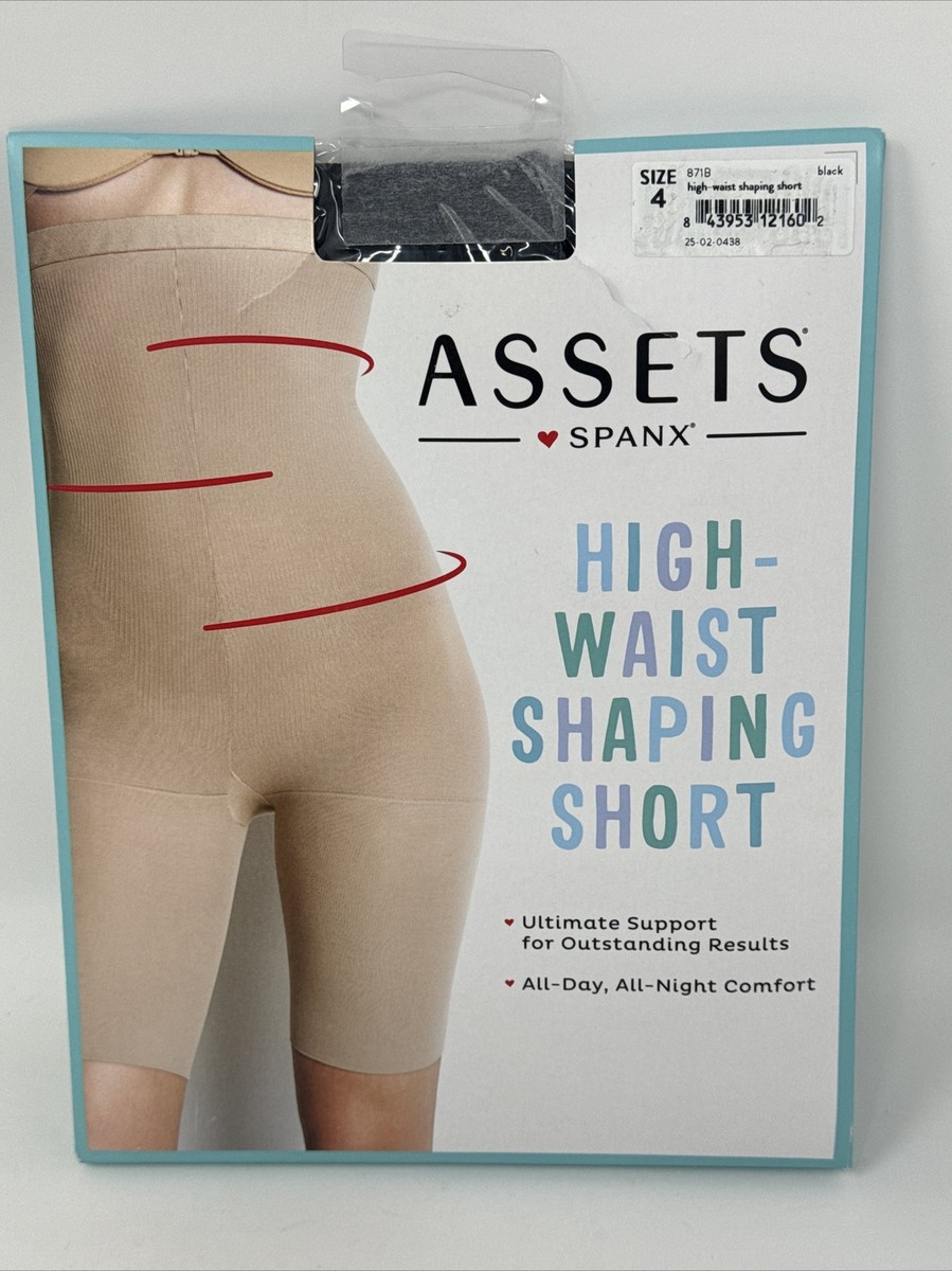 Mid Thigh Shaper Assets Spanx Shaping High Waist Short NEW ASSETS