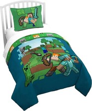 Minecraft Kids Duvet Cover Set No Insert AB0DZFH9DLG2