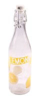 DrahtbüGelflasche Zitrone 0,5L BüGelverschluss Saftflasche Trinkflasche Flasche