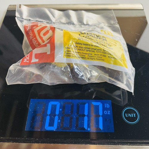 Vintage 1992 McDonald’s Happy Meal Spielzeug gelb Tonka Lader versiegelt in Verpackung - Bild 4 von 4