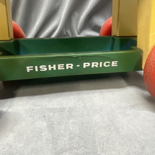 Whinny Fisher Price Pull Pony Riding Horse Toddler Ride On #978 Made In USA 1976 - Picture 22 of 24