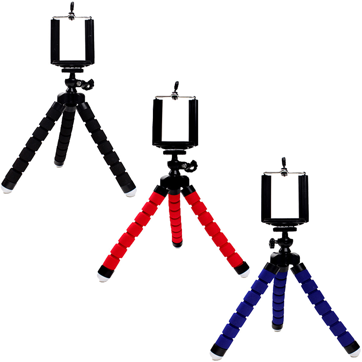 TecLine Bluetooth Remote Smart Cell Phone Small Flexible Selfie Stick Tripod