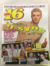 16 Sixteen Magazine NSYNC Super Summer Hanson Aug 2000 'n credible Vintage