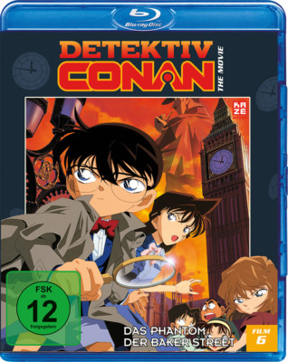 Detektiv Conan - 6.Film - Das Phantom der Baker Street - Blu-Ray - NEU