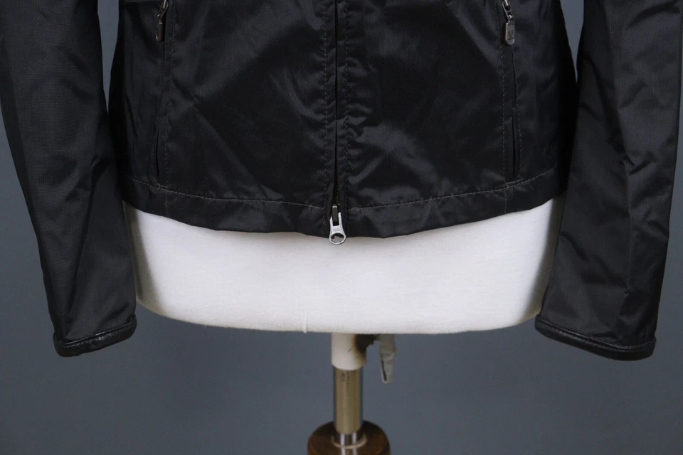 Chaqueta Belstaff Gold Label Cremallera Completa Cuero Interior Bolsillos Negros Talla 46 Foto 3 de 4