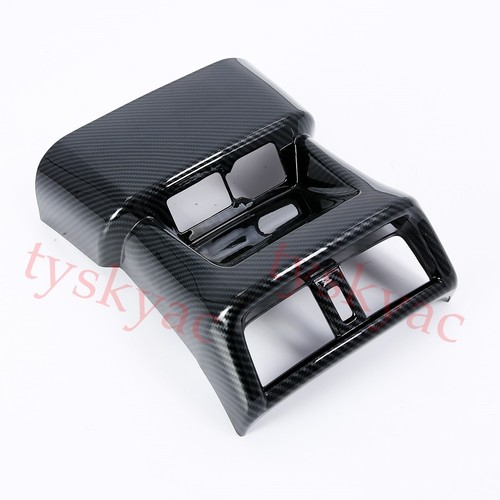 Carbon Fiber Rear Air Vent Outlet AC Cover Trim For Lexus ES350 ES300h 2019-2022 - Picture 4 of 7