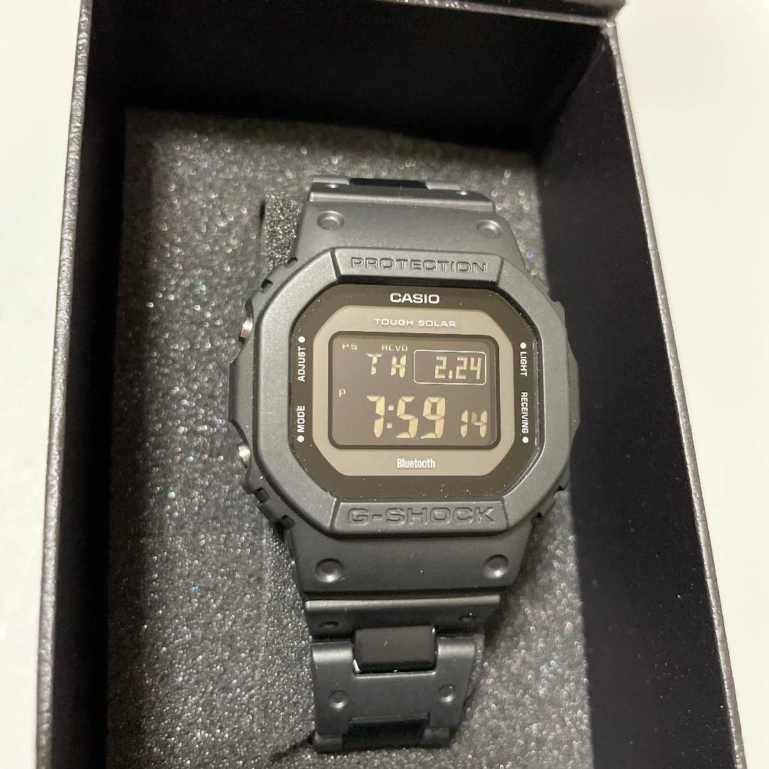 Casio G-Shock GW-B5600BC-1BJF Bluetooth Solar Radio With Box [Mint]