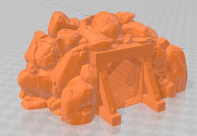 Mine Entrance Portal - Penchant For Portals - DND - Dungeons & Dragons - RPG - P
