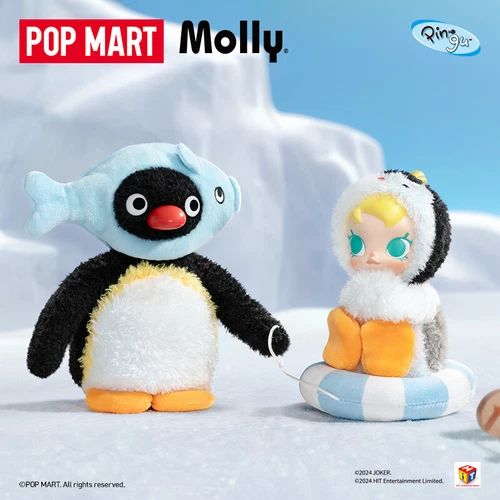 POPMART Baby Molly × PINGU Happy Fishing Series Vinyl Plush Blind Box Figure toy - Bild 6 von 32