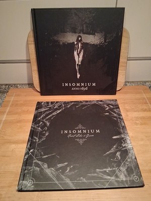INSOMNIUM ANNO 1696 2CD ARTBOOK, HEART LIKE A GRAVE 2CD ARTBOOK
