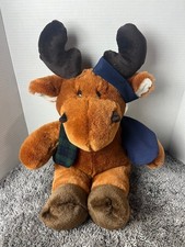 Large MOOSE in Sweater Commonwealth 20" Stuffed Animal Plush