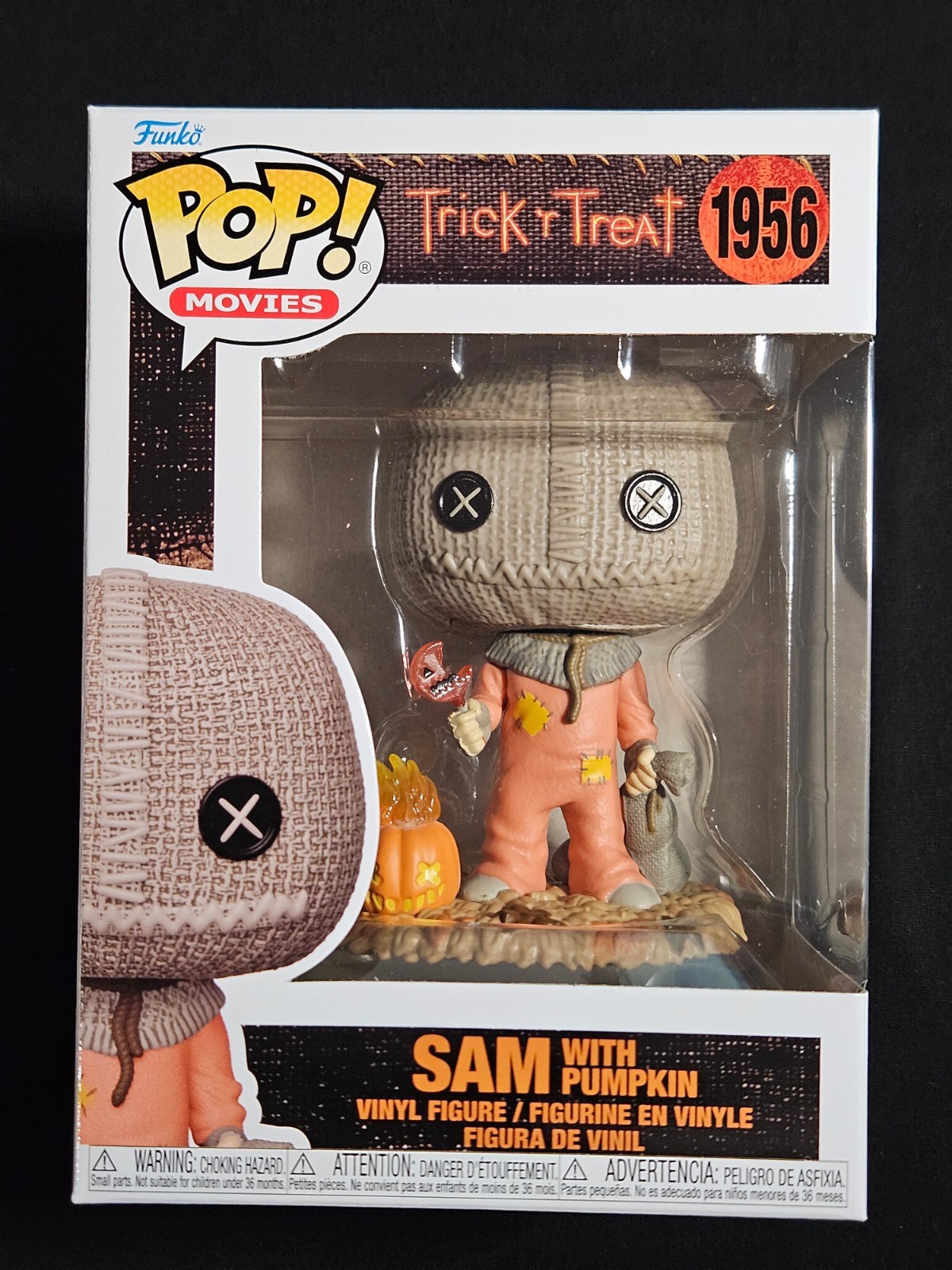 Funko Pop! - Sam with Pumpkin - Trick r' Treat - Vinyl Figure - #1956