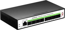 XikeStor Managed Switch   8x SFP+ 10G, L3, VL...