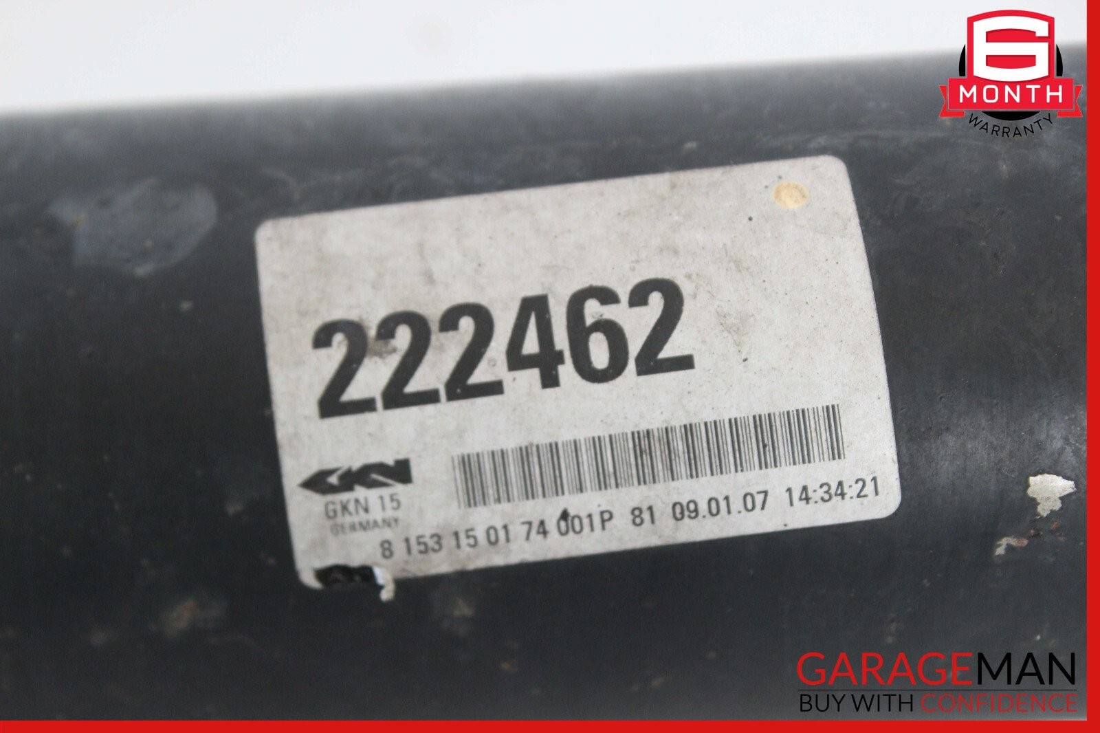 04-13 Maserati Quattroporte M139 Rear Axle Driveshaft Drive Shaft OEM