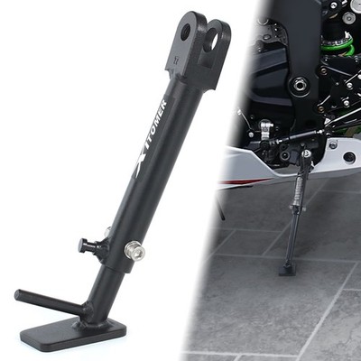 Adjustable Steel Kickstand Sidestand Foot Fit For Kawasaki Ninja