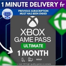 Xbox Game Pass Ultimate 1 Month Membership (USA only) e-delivey
