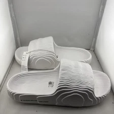 Adidas Mens Size 12 Adilette 22 Mens Casual Slide Crystal White HQ4672