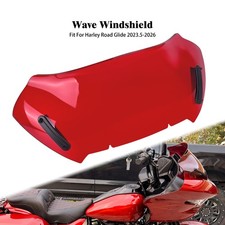10" Windshied Windscreen Red For Harley Road Glide FLTRX 2024-2026 FLTRXP 2026
