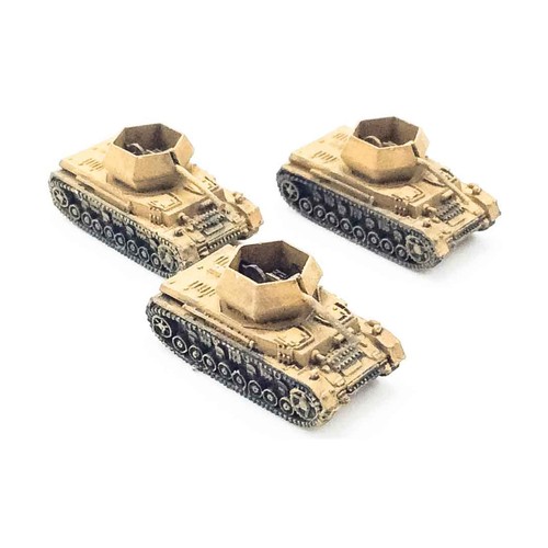 Micro armadura GHQ SEGUNDA GUERRA MUNDIAL Alemania 1/285 colección Ostwind suelta #2 casi nueva
