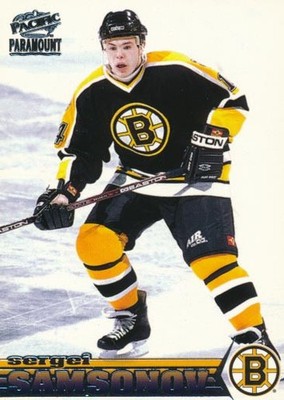 1998-99 Paramount SILVER #16 SERGEI SAMSONOV - Boston Bruins