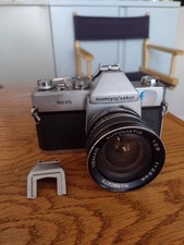 Mamiya/Sekor 500 DTL 35mm SLR Film Camera with Vemar 28mm Lens Please Read