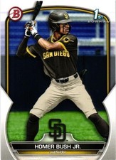 2023 Bowman Draft - Homer Bush Jr. #BD-124