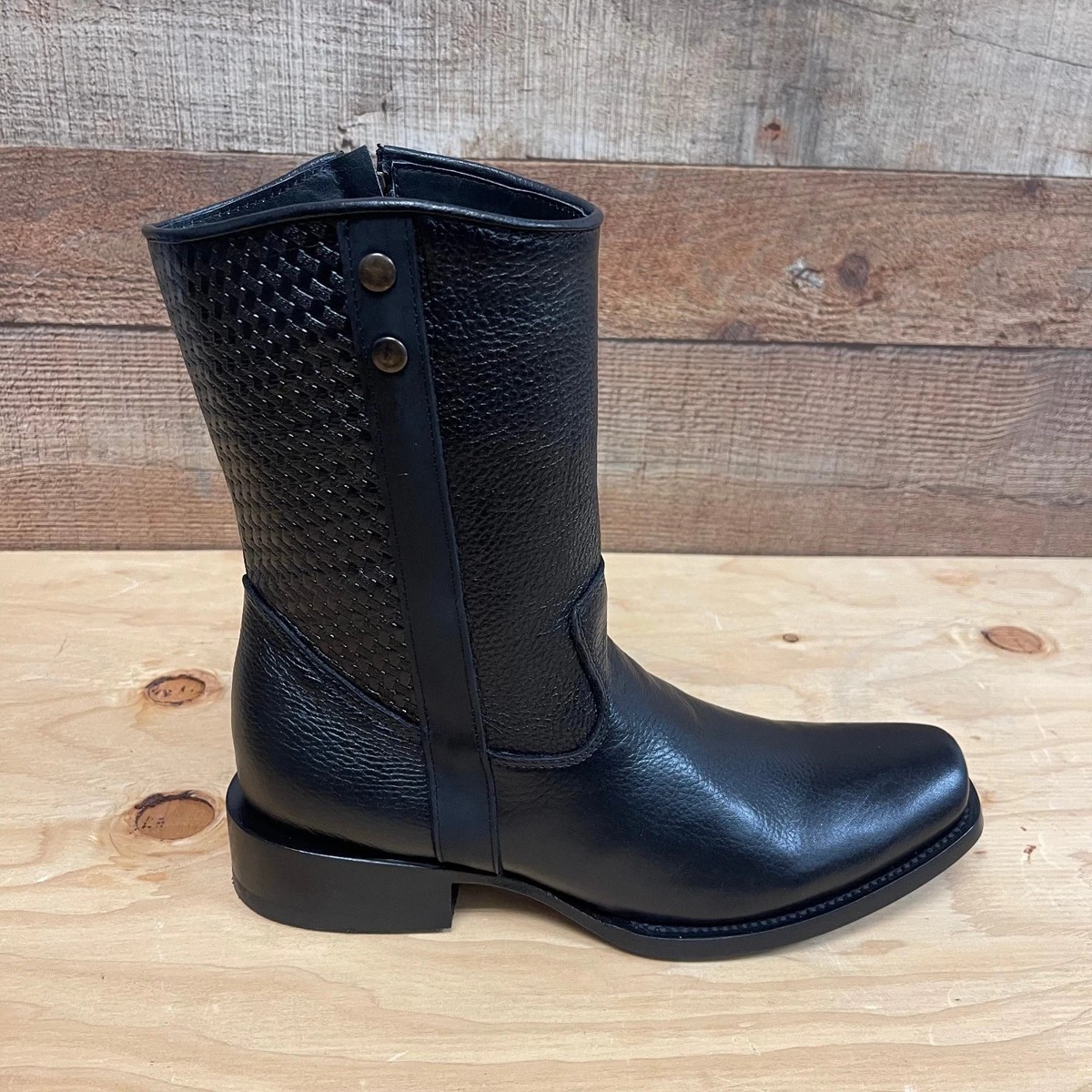 Genuine Leather Cuadra Style Dubai Square Toe Cowboy Western Boots