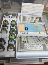 Bakers Dozen Of Cricut Cartridges, Overlays, Case