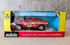 Vintage Solido 1:43 Series 10 No.27 Lancia Stratos 1970s Boxed 