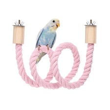 Bird Rope Perch Swing, Stand Rope Perch Standing Pole Accessory Climbing Swin...