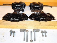 Brake Calipers x4 FULL Set ALFA ROMEO GIULIA STELVIO VELOCE 330mm BREMBO BLACK