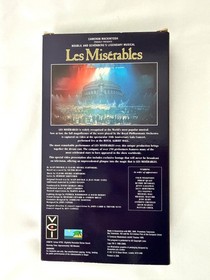 Les Mis&eacute;rables VHS Tape The 10th Anniversary Performance The Dream Cast