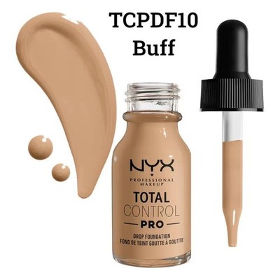 2 × NYX Professional Make-Up Total Control Pro Drop Foundation 13 ml - Buff