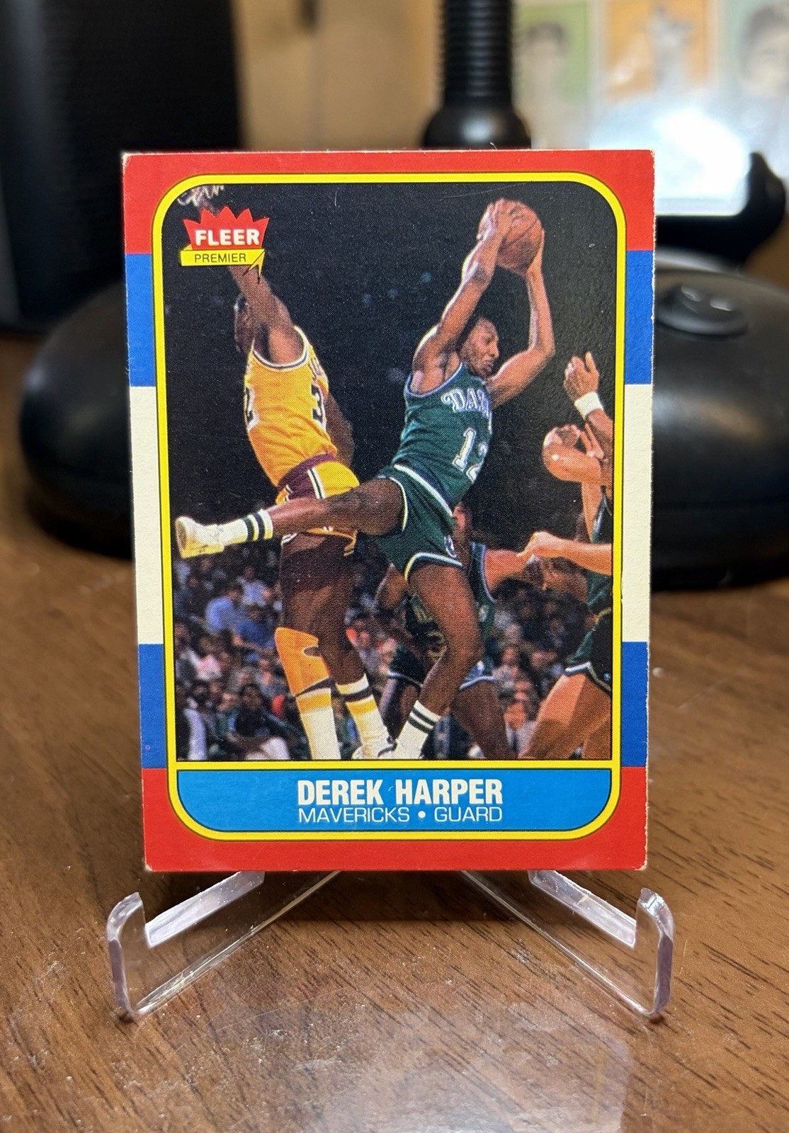 1986-87 Fleer - Derek Harper #44