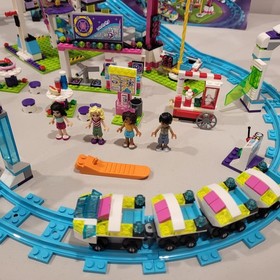 Lego Friends 41130 Amusement Park Roller Coaster 100% Complete w/Instruct. & Box
