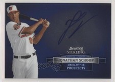 2012 Bowman Sterling Prospect Auto Jonathan Schoop #BSAP-JSC Auto s3g