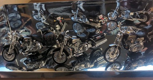 Maisto Harley-Davidson Edición Coleccionista Serie 1 Juego con 3 Motocicletas Escala 1:18 - Imagen 8 de 9
