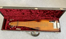 Vintage 1940's Regal Lap Steel Guitar With Accessories and Case.  USA Made.