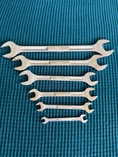 Snap-on Sae Wrench Lot 6pc Open End Snap-on Sae Wrench Lot 6pc Open End