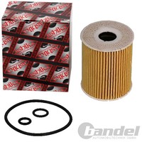 Ashika ÖLfilter Filtereinsatz Passend FüR Seat Ibiza Skoda Fabia Roomster VW