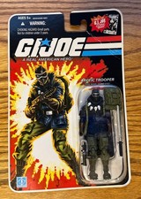 Brand New Arctic Trooper Snake Eyes G.I.Joe 25th Anniversary Hasbro ON CARD